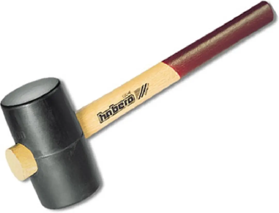 Talen Tools Rubberen Hamer Bestratingshamer - Essenhout