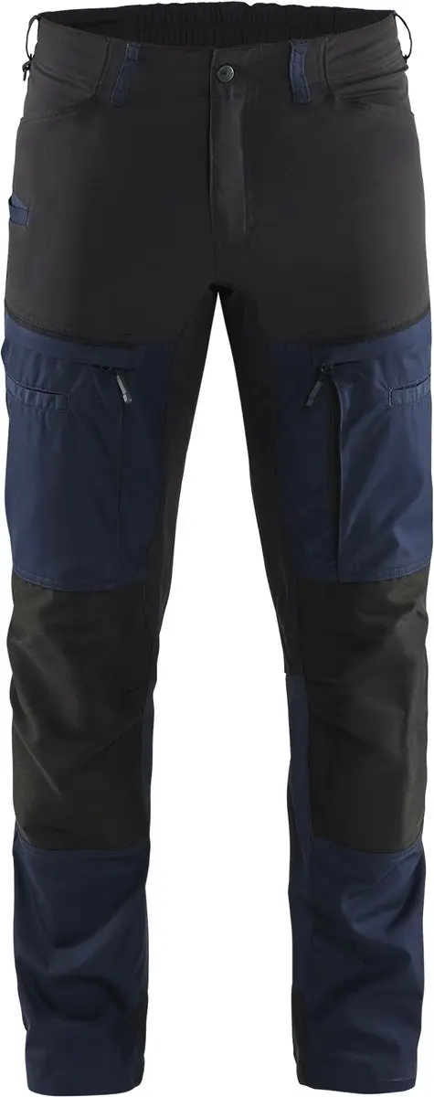 Blåkläder Service Werkbroek 1456-1845 - 148 - Donker marineblauw/Zwart