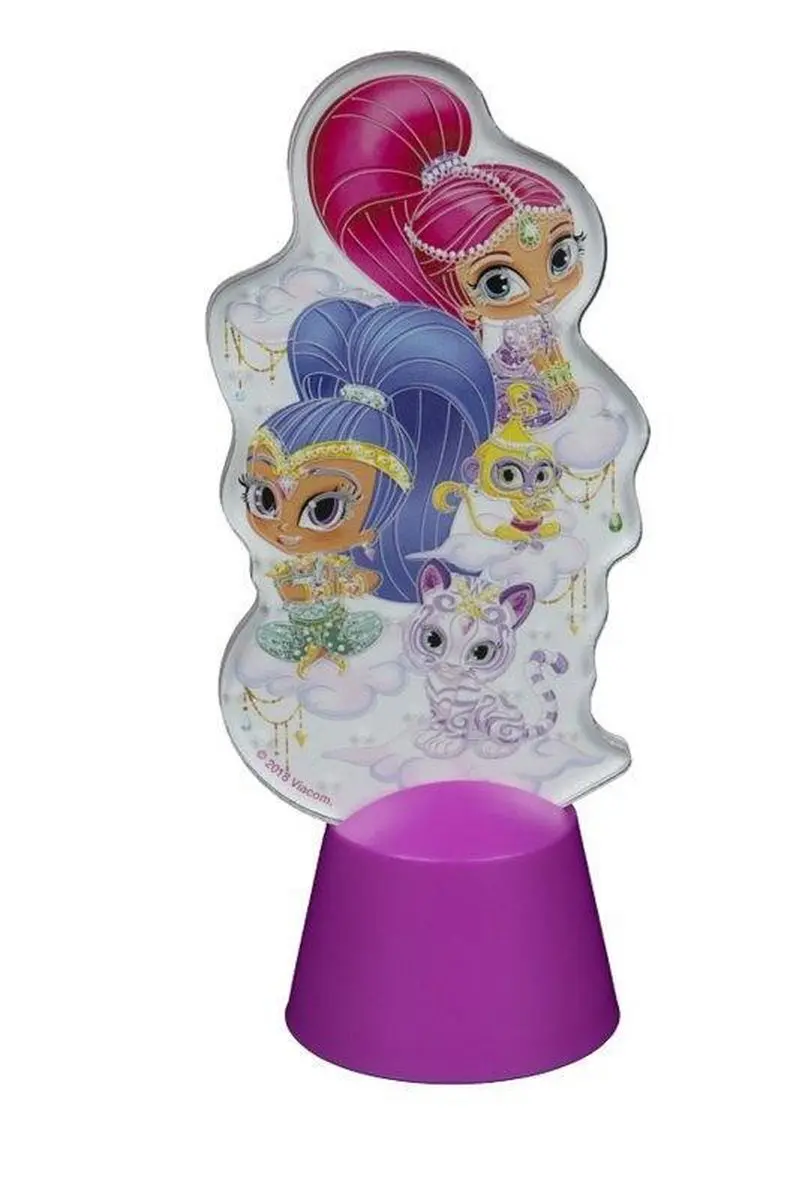 Spin Master Acryllampje Shimmer & Shine 13cm Roze - 1 Lichtpunt