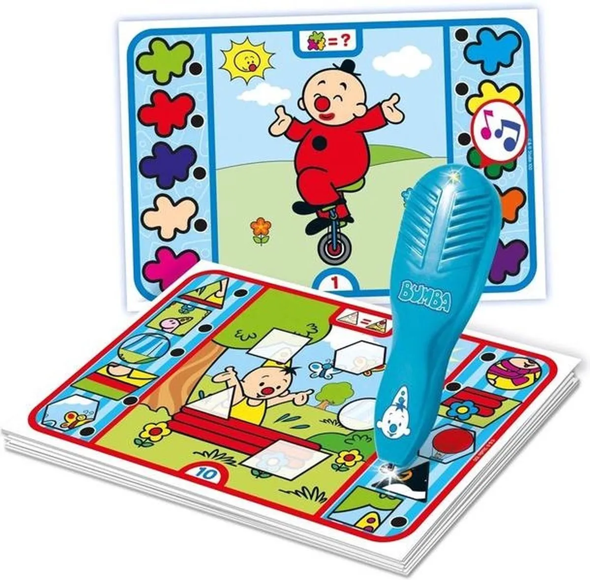 Clementoni Bumba Quizzy Educatief Spel 66865 - Wonderpen - 3-6 jaar