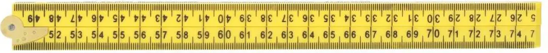Schuil Duimstok 8623 1m - Geel