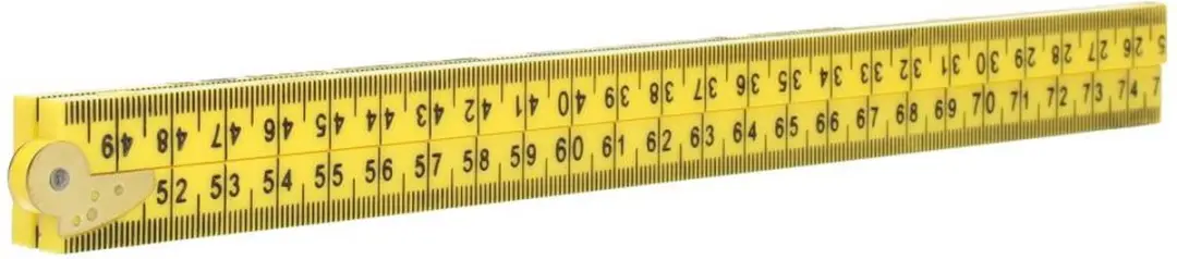 Schuil Duimstok 8623 1m - Geel
