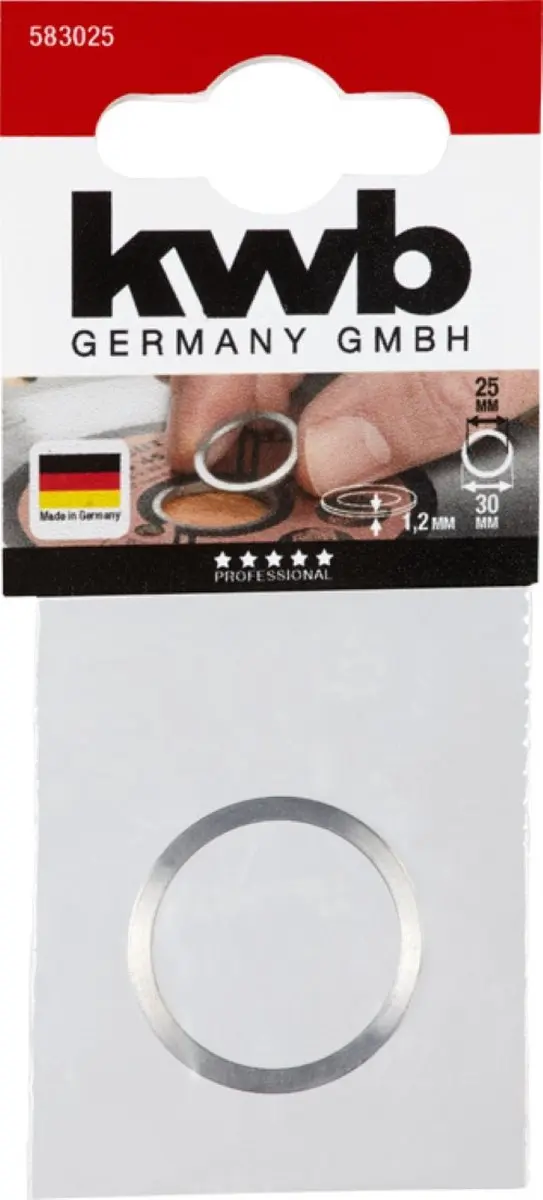 KWB Verloopring D30x25mm