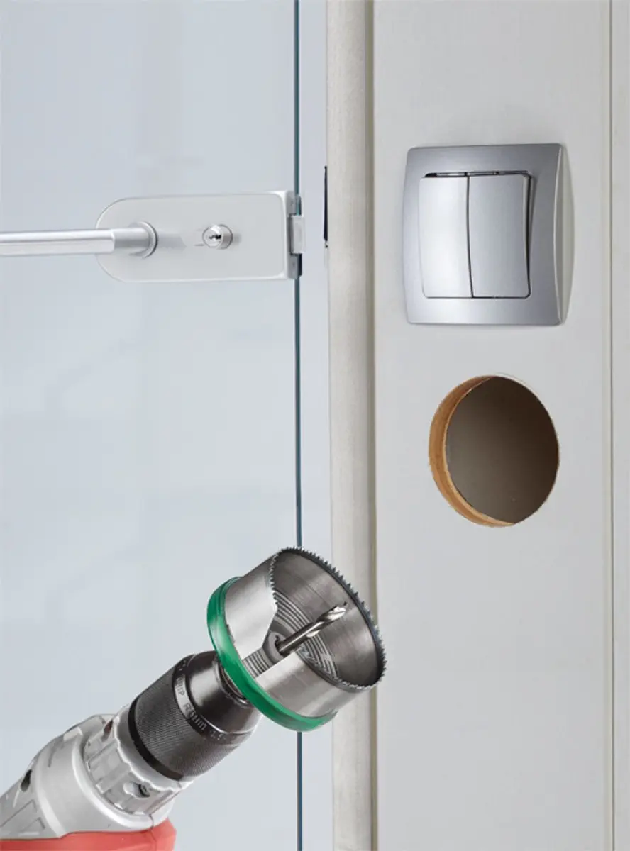 KWB Gatenzaag 4983-00 3-delig - Ø 60-74mm - Metaal