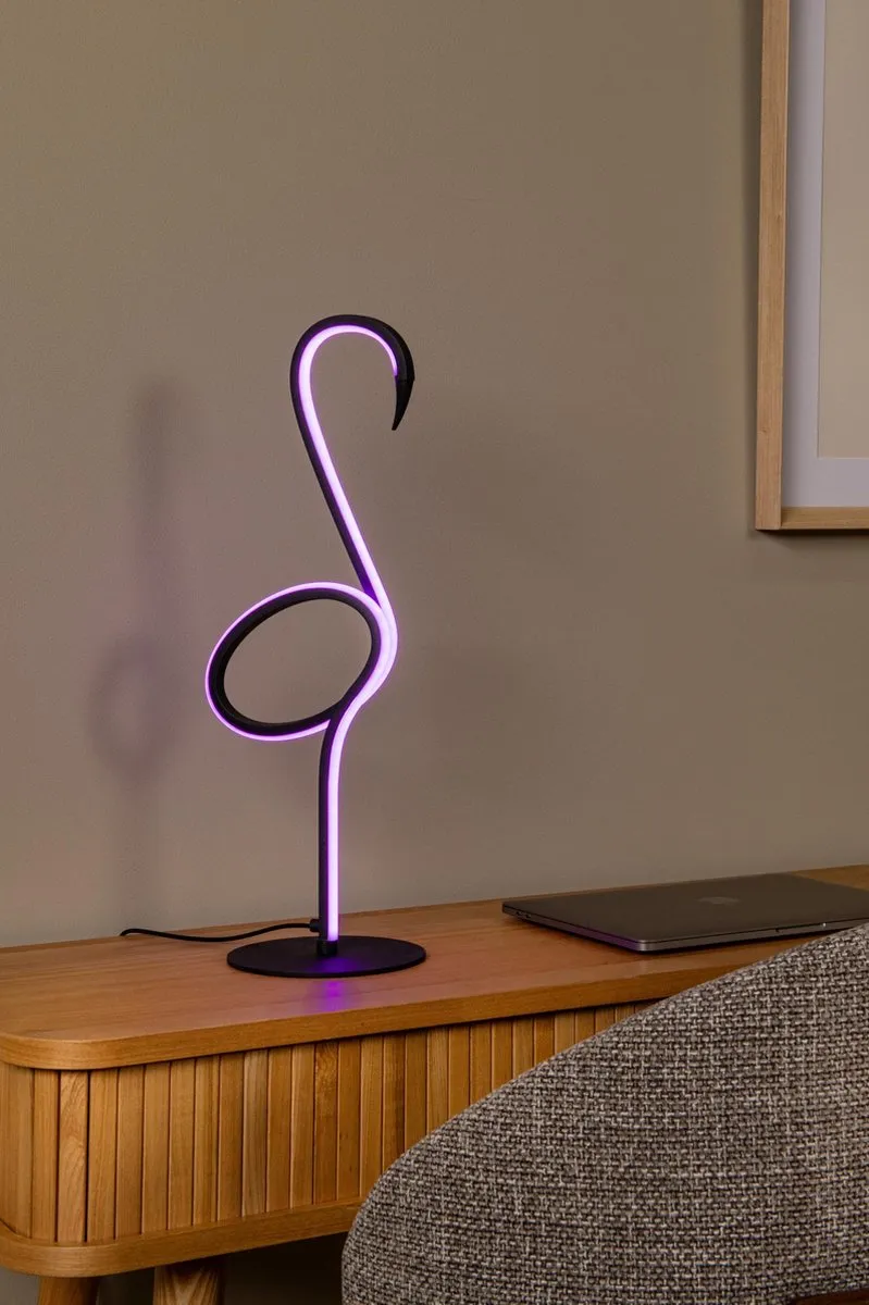 Lucide Flamingo LED Tafellamp - RGB Multicolor - 15cm