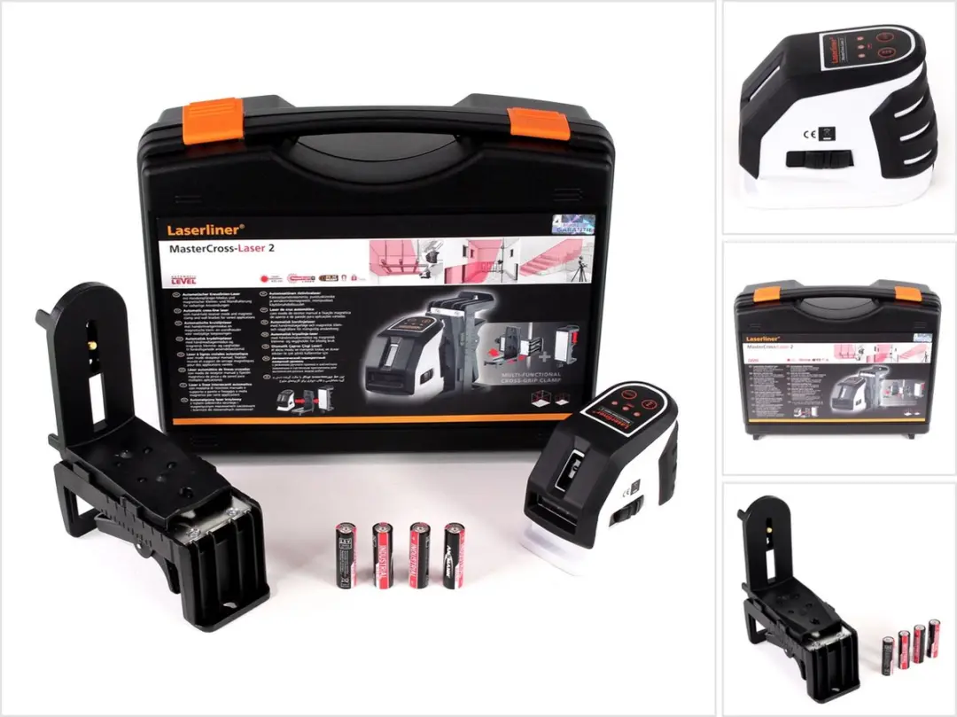Laserliner MasterCross-Laser 2 Kruislijnlaser 20m - 031.350A - afbeelding 6 van 6