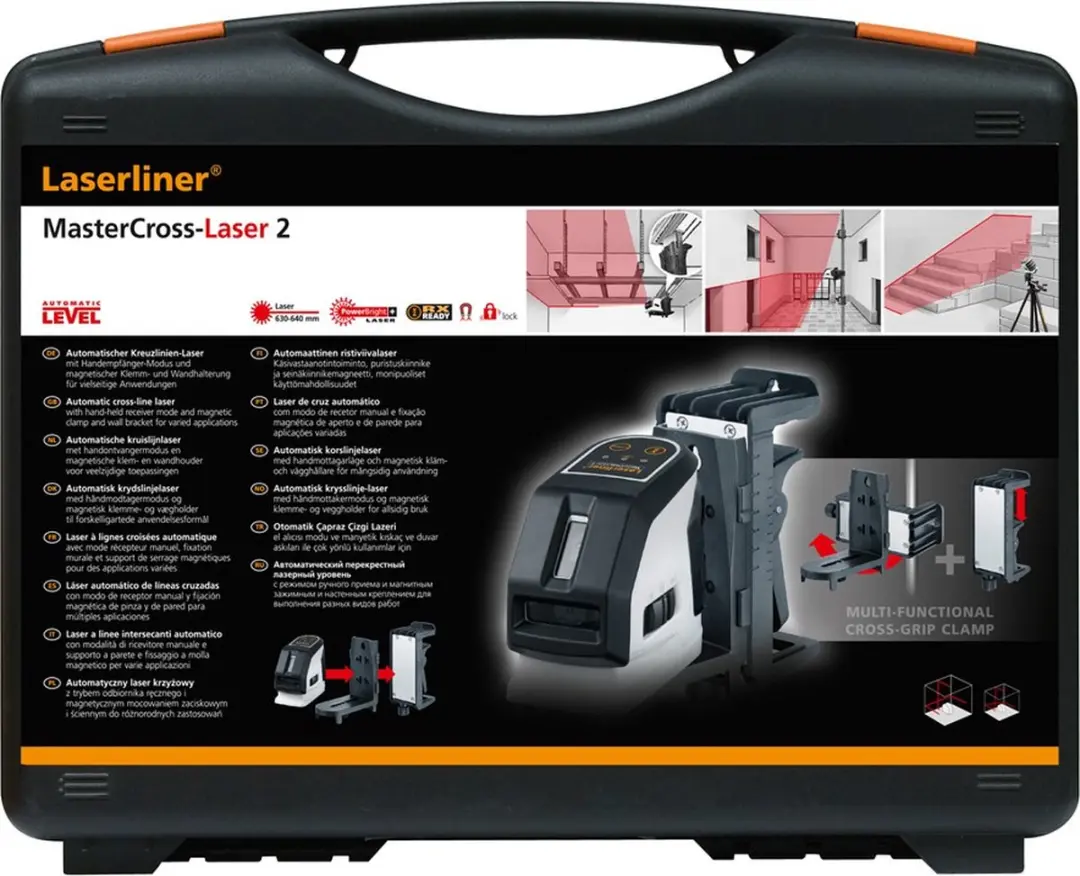Laserliner MasterCross-Laser 2 Kruislijnlaser 20m - 031.350A