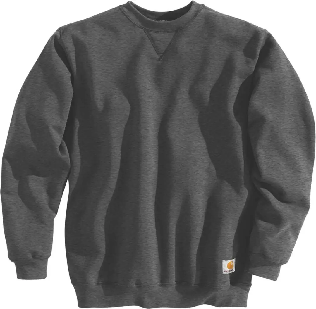 Carhartt K124 Midweight Crewneck Sweatshirt - Carbon Heather - S