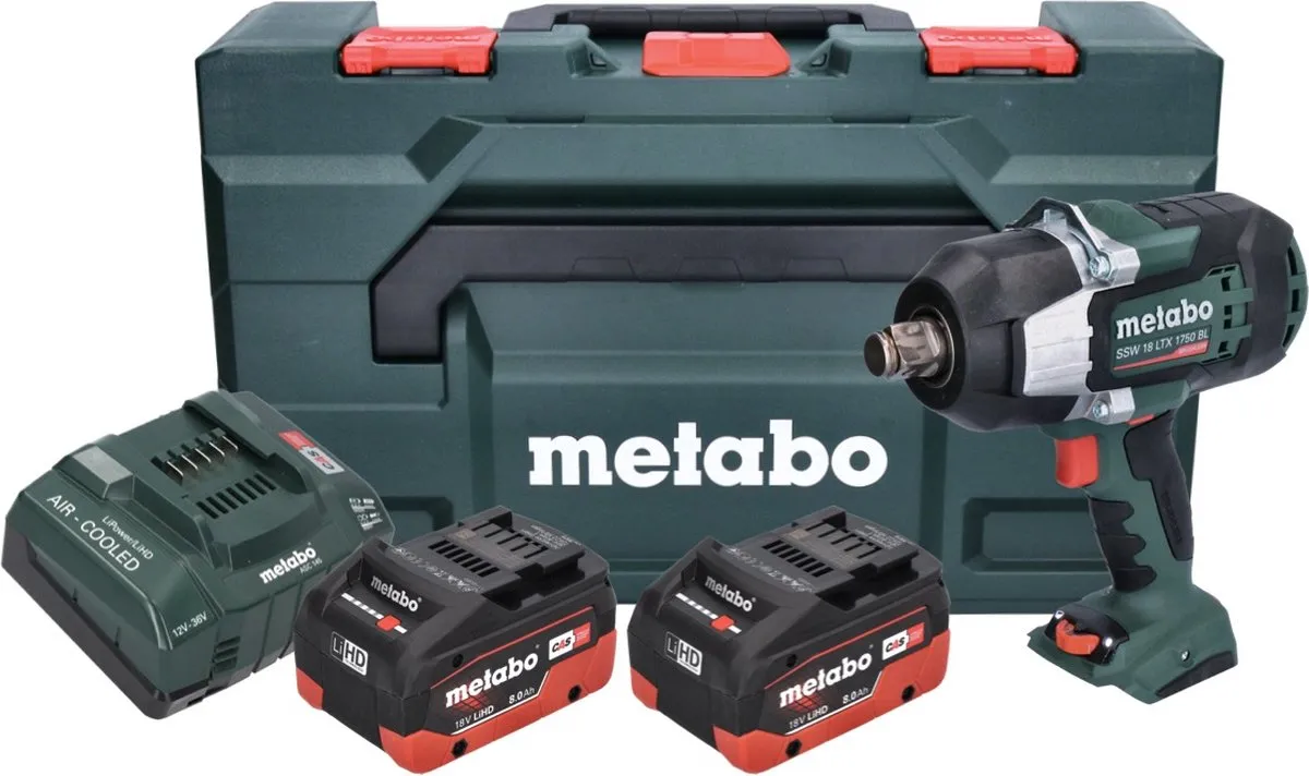 Metabo SSW 18 LTX 1750 BL Accu Slagmoersleutel - afbeelding 6 van 6