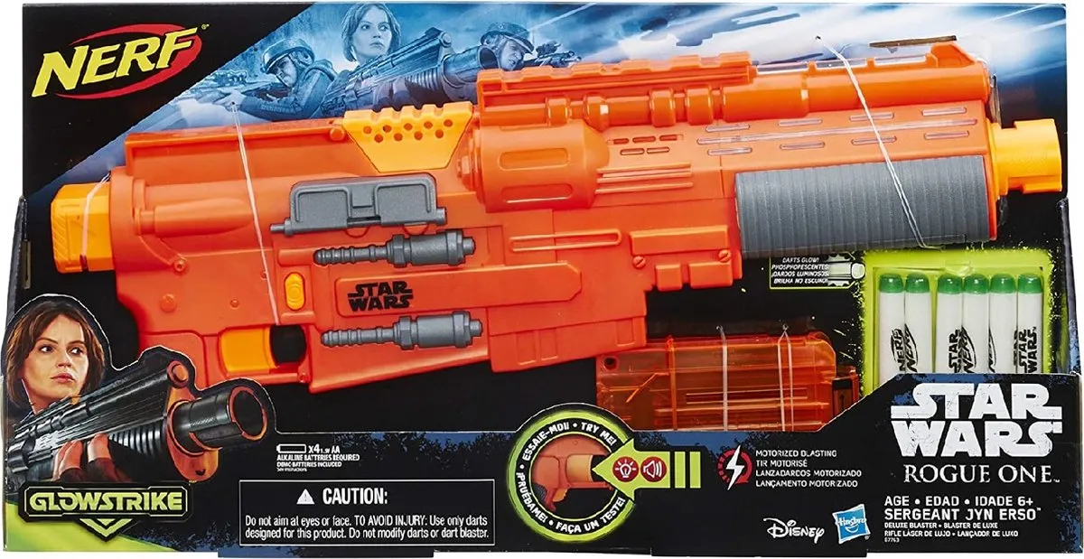 Nerf Star Wars Rogue One Sergeant Jyn Erso Blaster B7763 - Rood