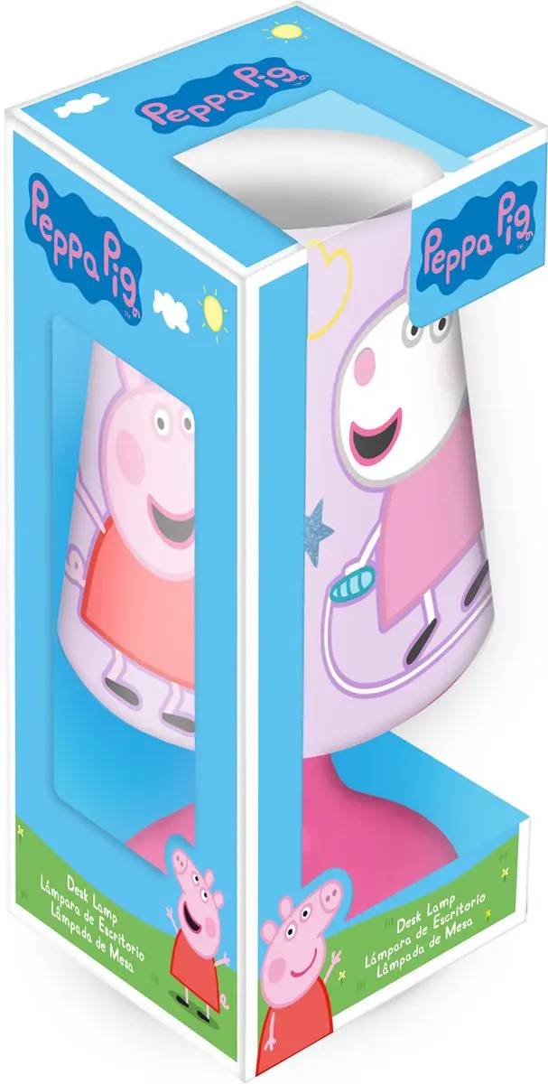 Peppa Pig Nachtlamp - Roze - 18x9cm