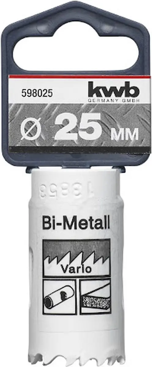 KWB Gatenzaag Bi-metaal Ø25mm