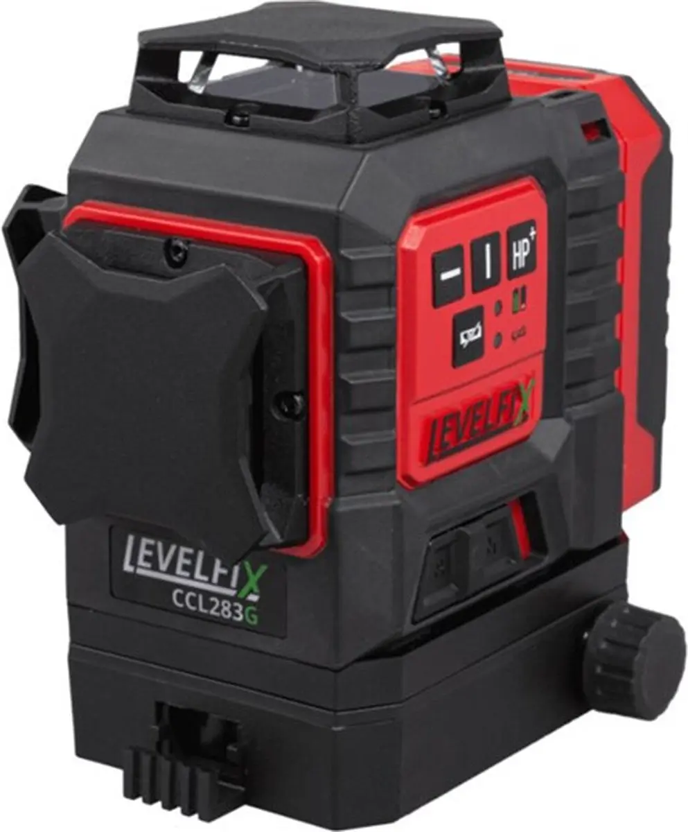 Levelfix CCL283G 3D Cone-lijnlaser - met accu en lader