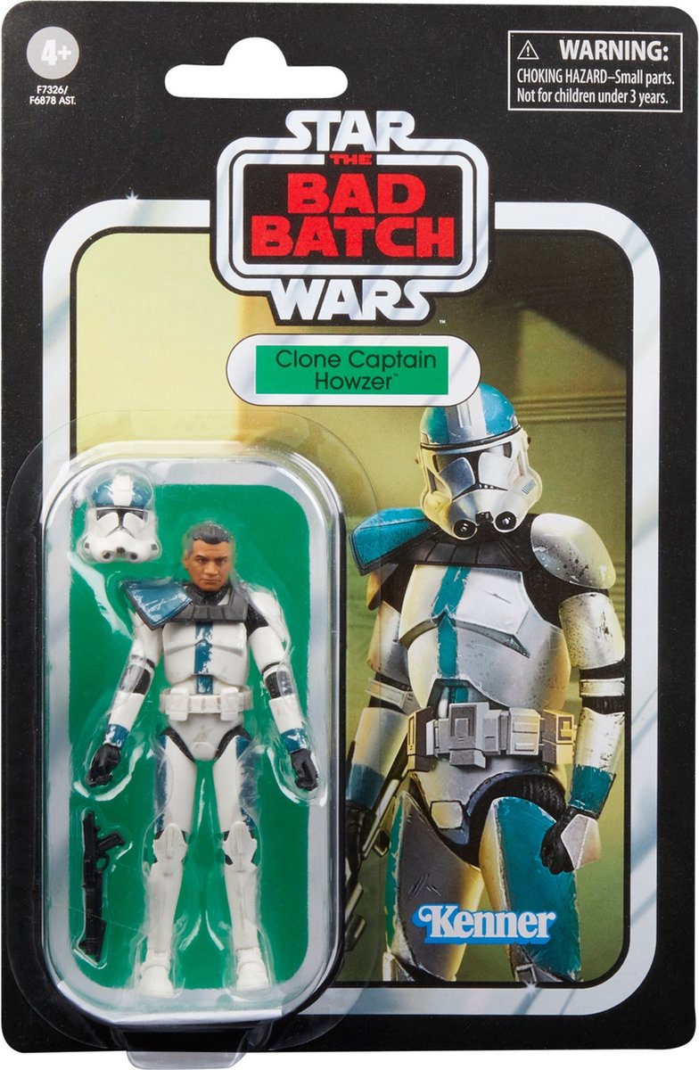 Clone Captain Howzer - Star Wars The Vintage Collection - The Bad Batch - Hasbro - Kenner