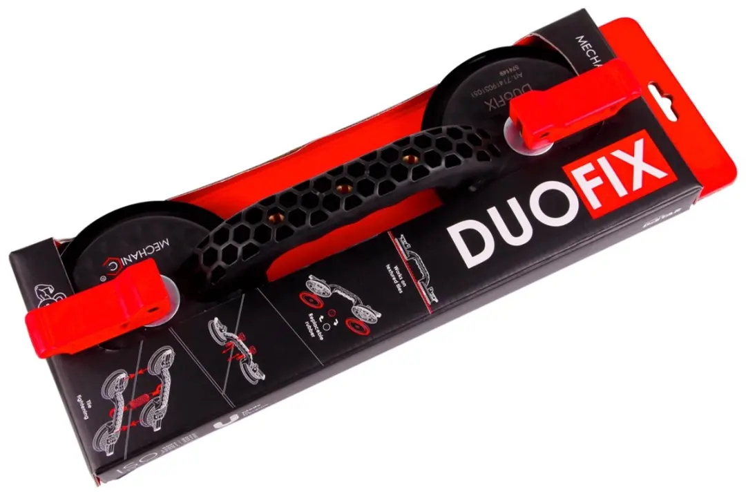 Mechanic DuoFIX Dubbele Tegelzuignap - 90 kg - Wit