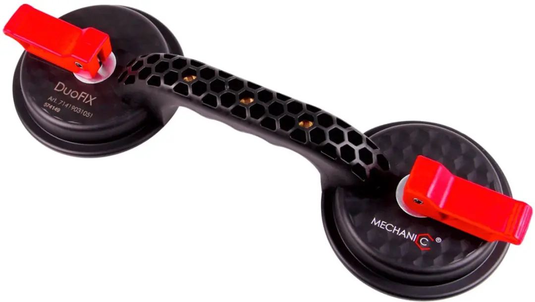 Mechanic DuoFIX Dubbele Tegelzuignap - 90 kg - Wit