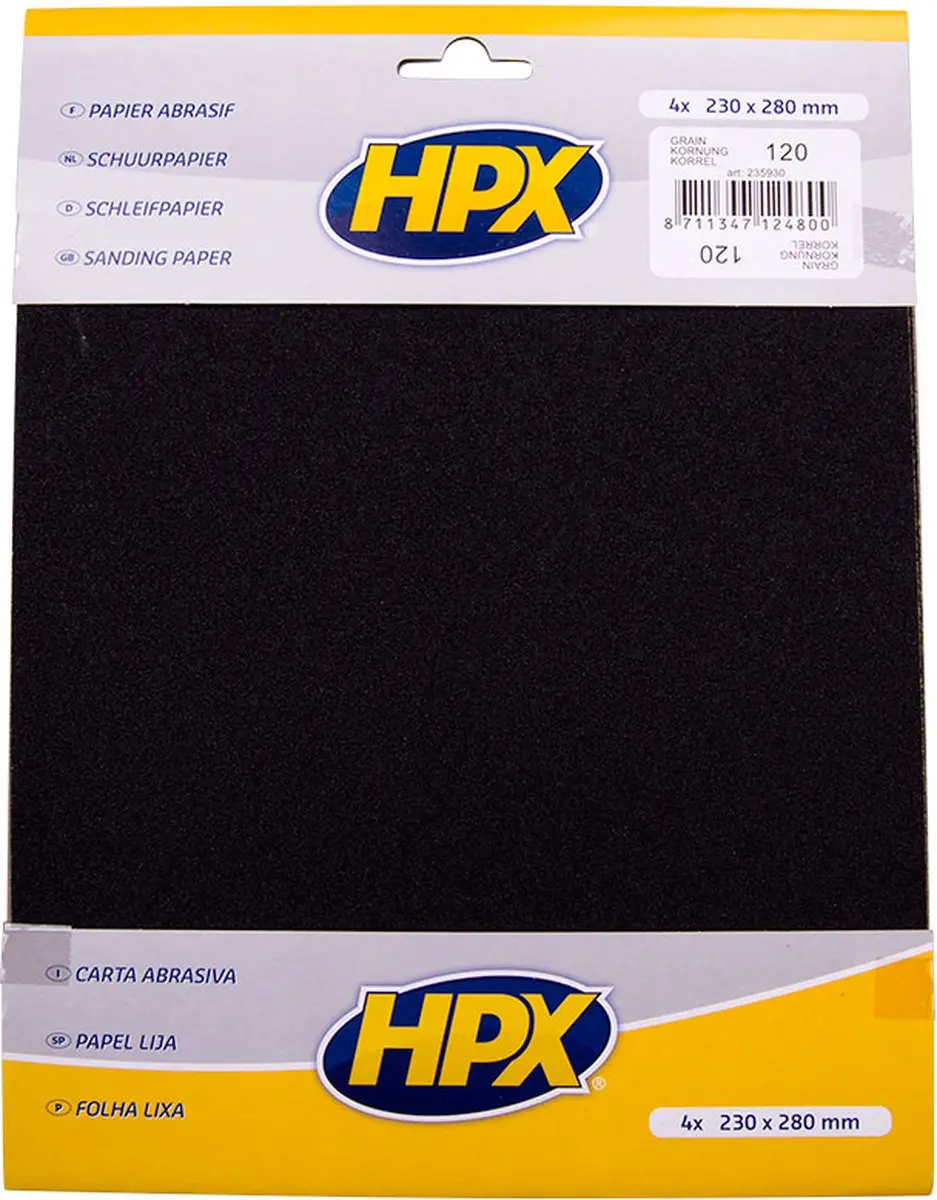HPX Schuurpapier P120