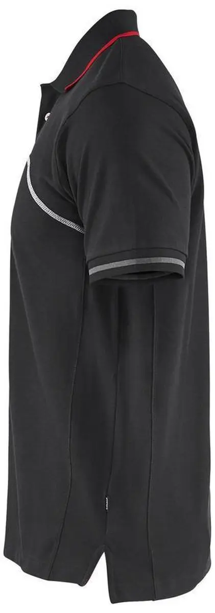 Blåkläder 3389 Poloshirt - XXL - Zwart/Rood