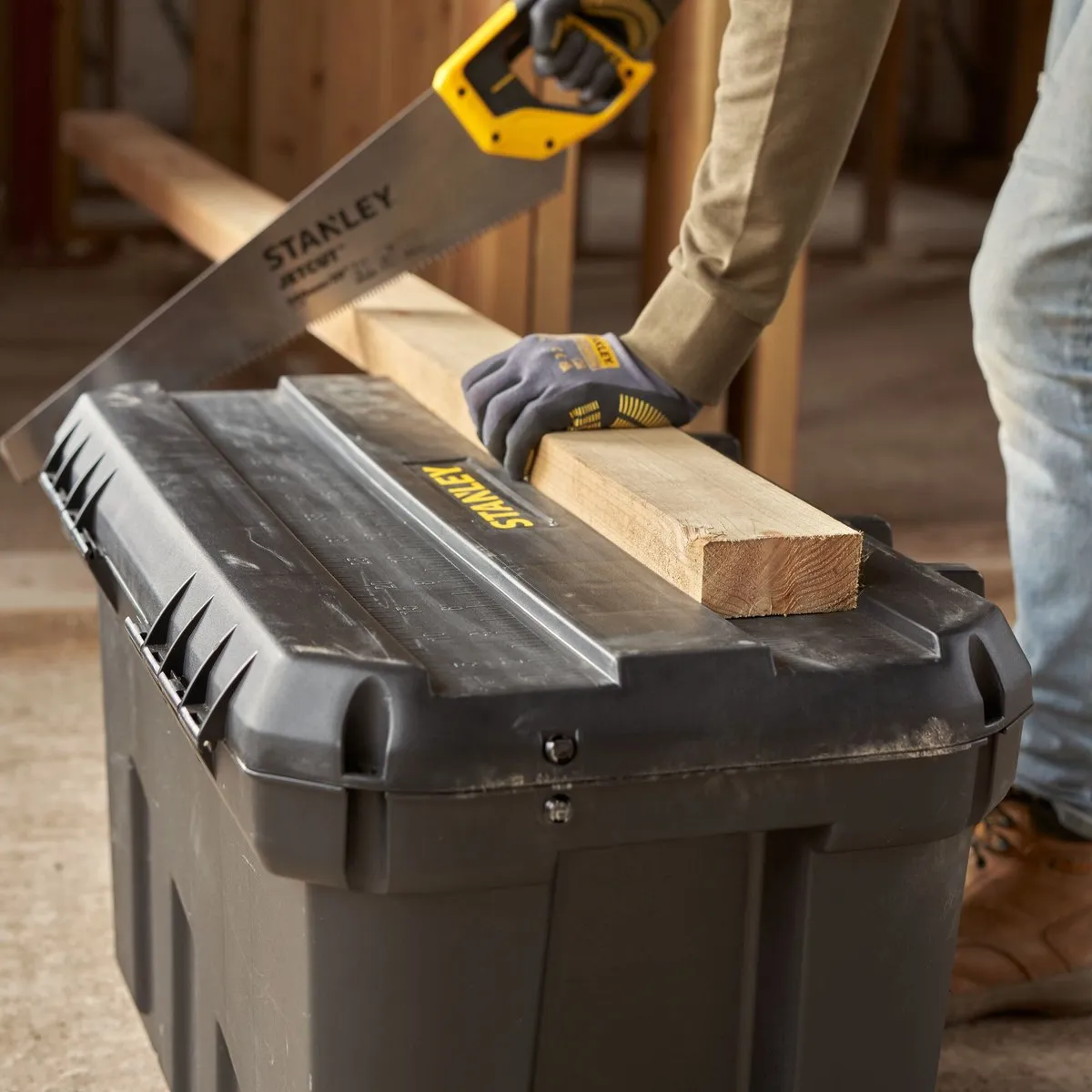 Stanley Gereedschapswagen 91L 1-92-978 - Zwart