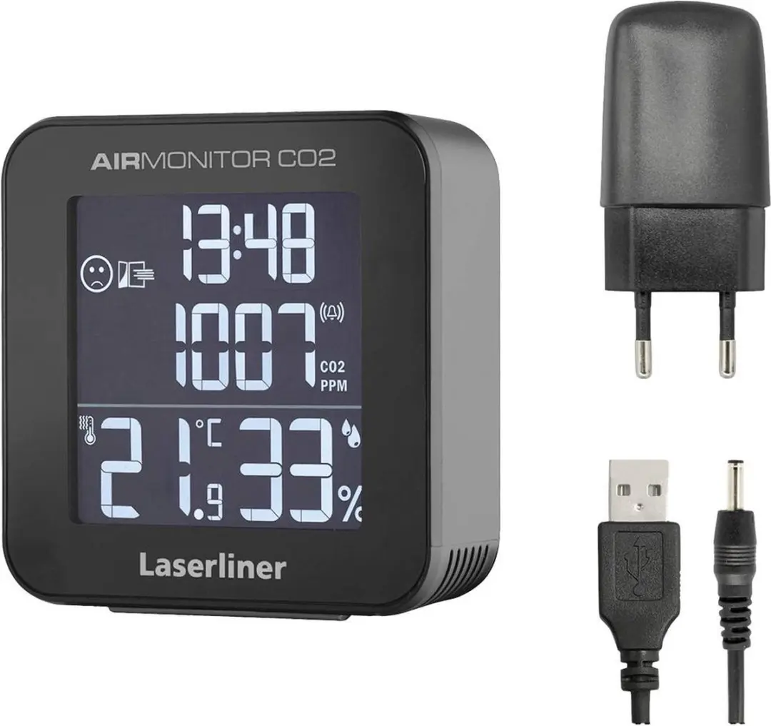 Laserliner AirMonitor CO2-meter 400-9999 ppm