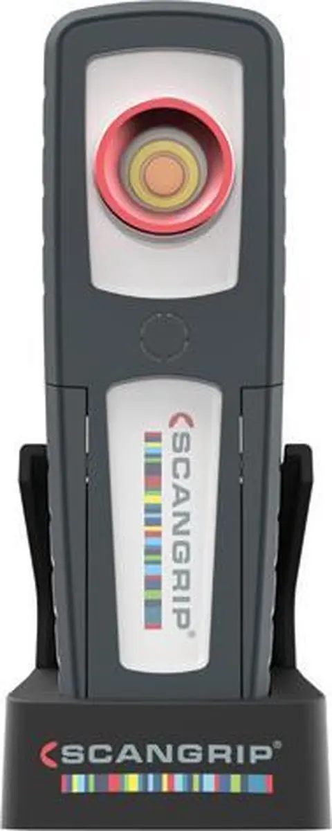 Scangrip SunMatch 3 Compact LED Handlamp - Zwart/Rood
