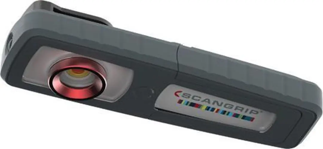 Scangrip SunMatch 3 Compact LED Handlamp - Zwart/Rood