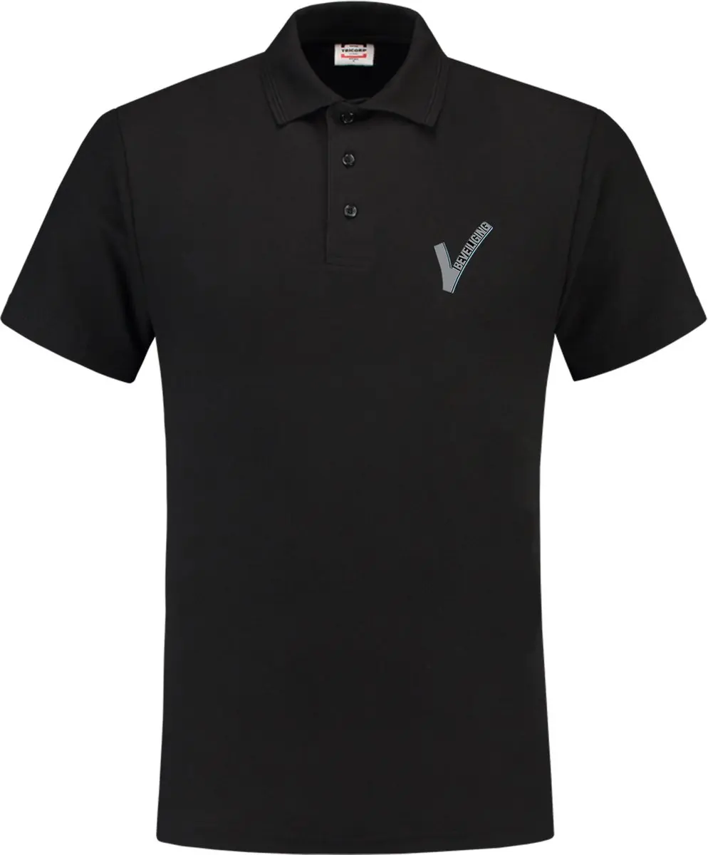 Tricorp Security Polo - 3XL - Zwart