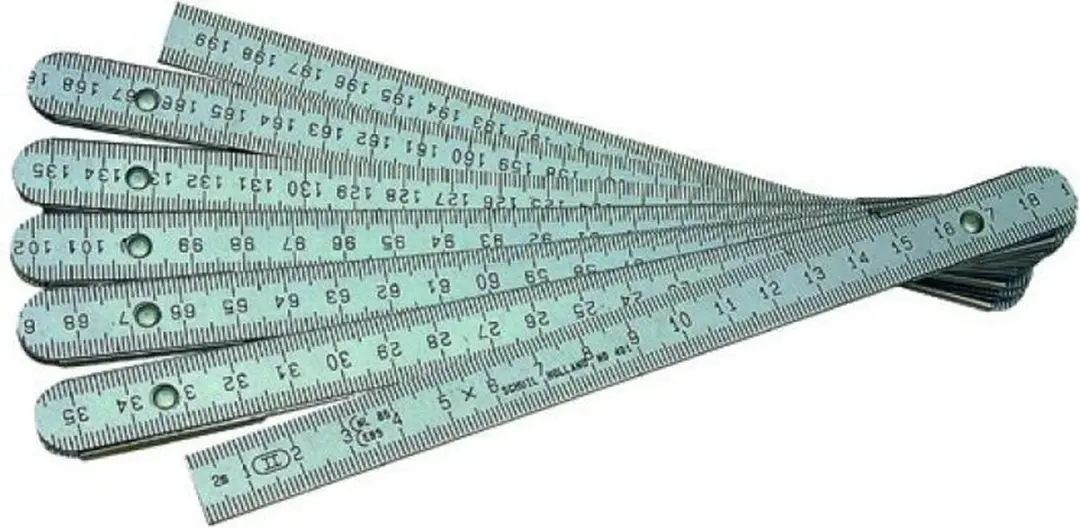 Schuil Duimstok 2m Aluminium
