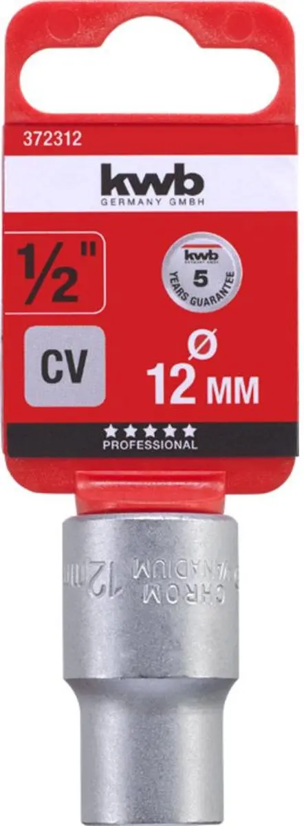 KWB Dopsleutel 12mm