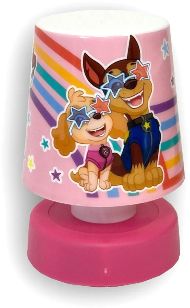PAW Patrol Rainbow Mini Nachtlampje Roze