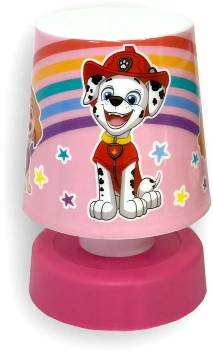 PAW Patrol Rainbow Mini Nachtlampje Roze