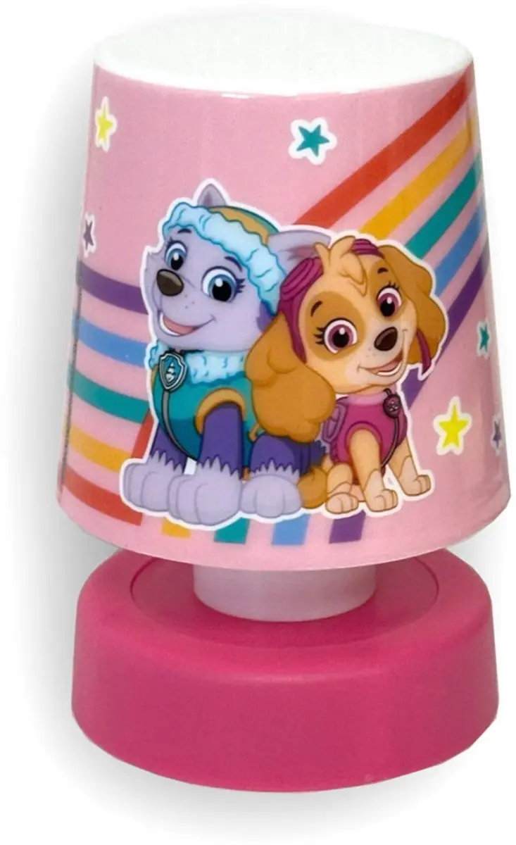PAW Patrol Rainbow Mini Nachtlampje Roze