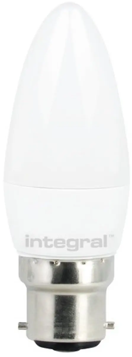 Integral LED Kaarslamp B22d 3.4W 250lm