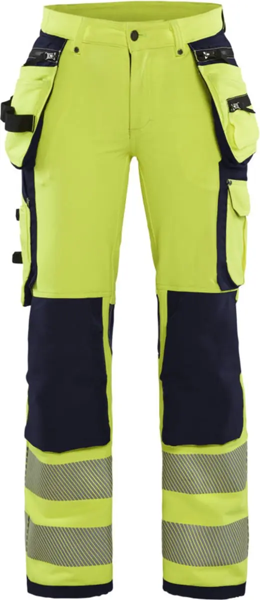 Blåkläder Dames High Vis Werkbroek 7197-1642