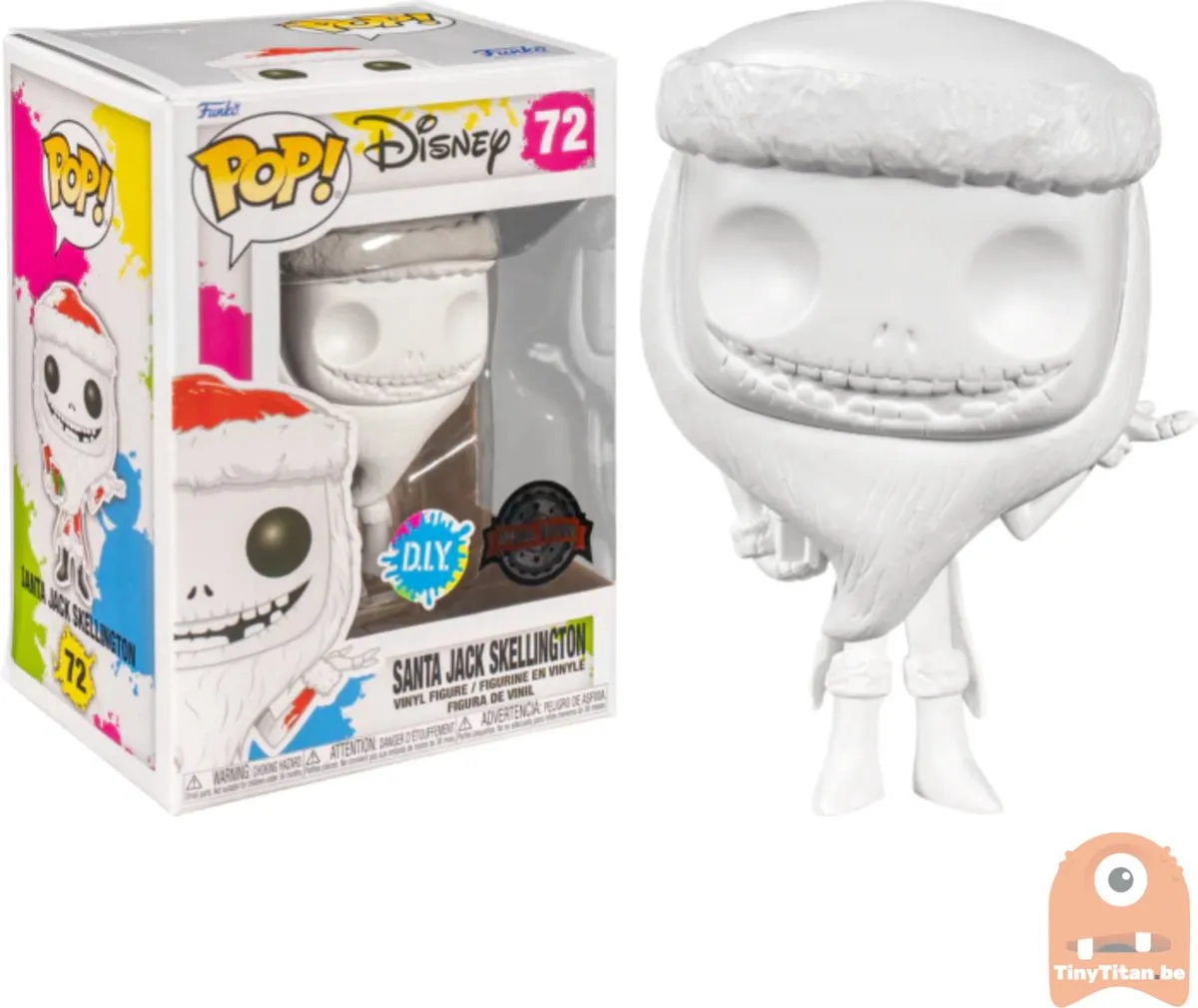 Funko POP! Santa Jack DIY The Nightmare Before Christmas - Wit