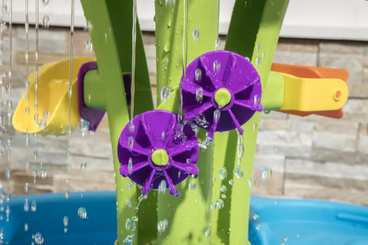 Step2 Summer Showers Splash Watertafel - 15.1L - Blauw/ Groen - afbeelding 6 van 6