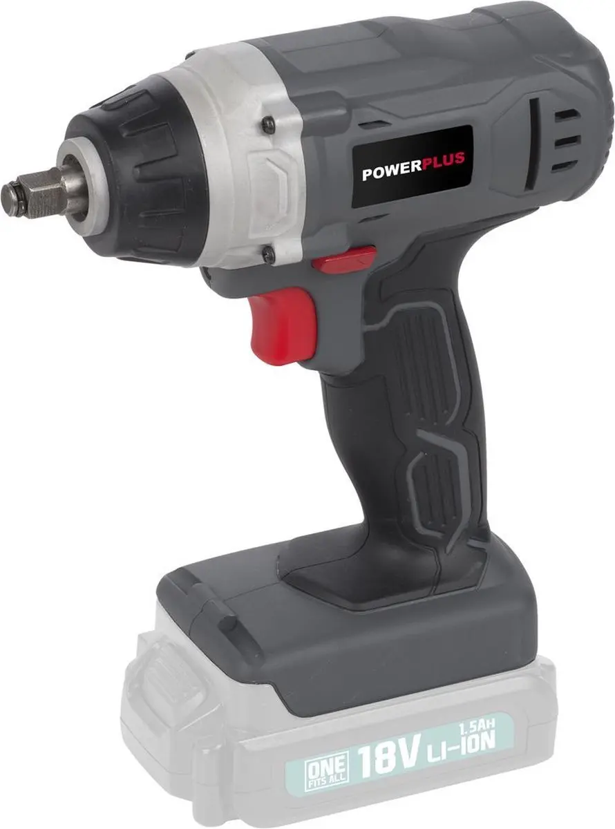 Powerplus POWEBIWS3 Slagmoersleutel 18V - 3000 Slagen/min - 3.0Ah