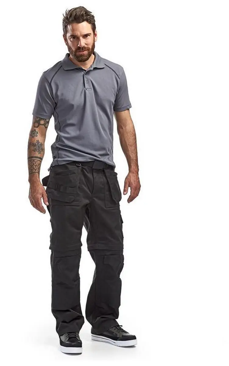 Blåkläder Werkbroek Zip-Off 1538-1860 - 156 Zwart