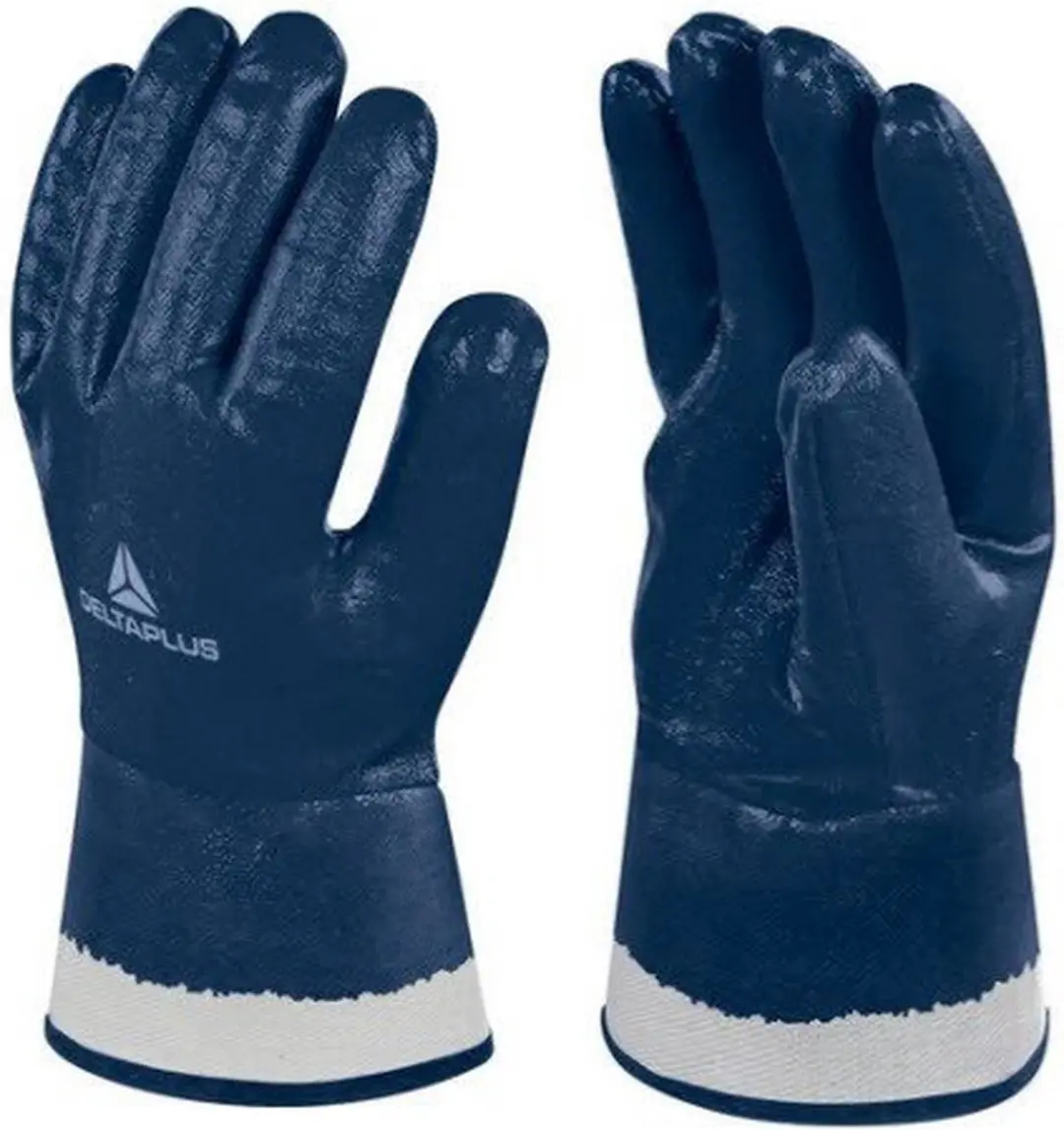 Delta Plus Nitril Handschoenen - Blauw - Maat 10 (XL)