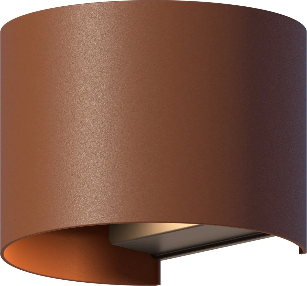 Calex LED Wandlamp Verona Oval 7W Roest - Binnen & Buiten