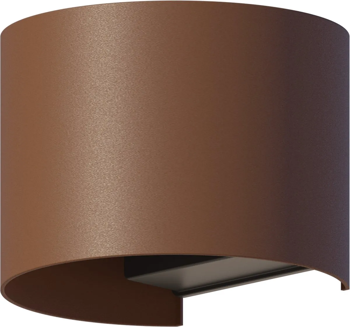 Calex LED Wandlamp Verona Oval 7W Roest - Binnen & Buiten