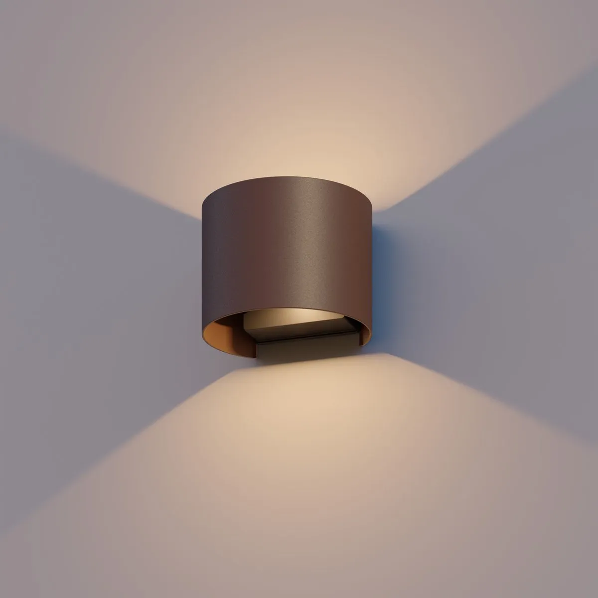Calex LED Wandlamp Verona Oval 7W Roest