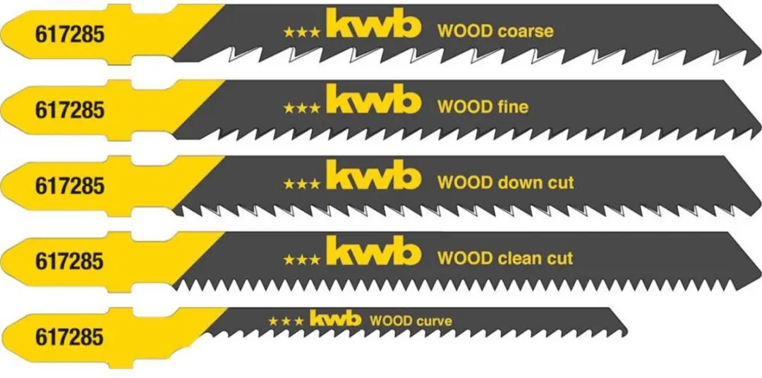 KWB Decoupeerzaagbladen Hout