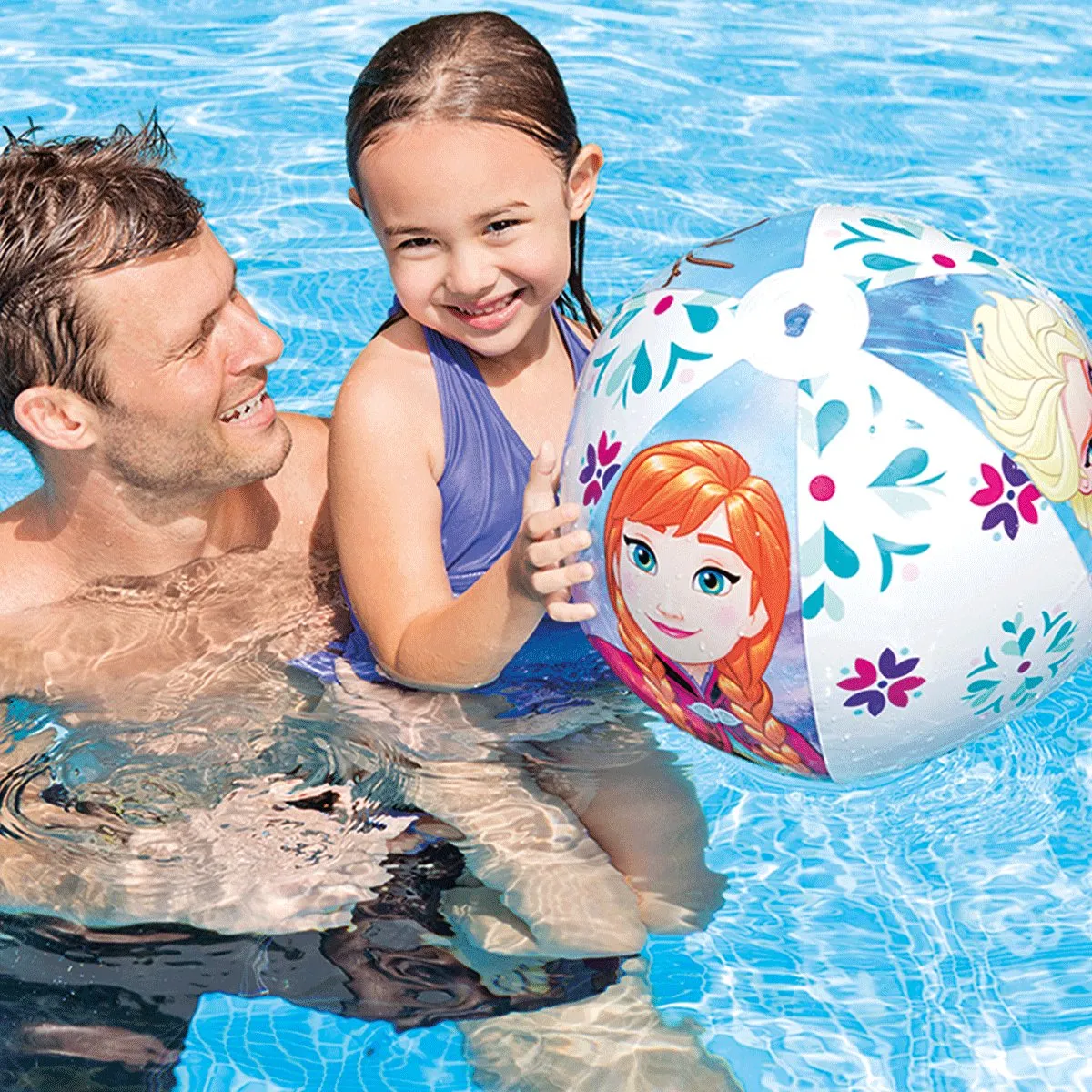Disney Frozen Strandbal 51cm - Multicolour