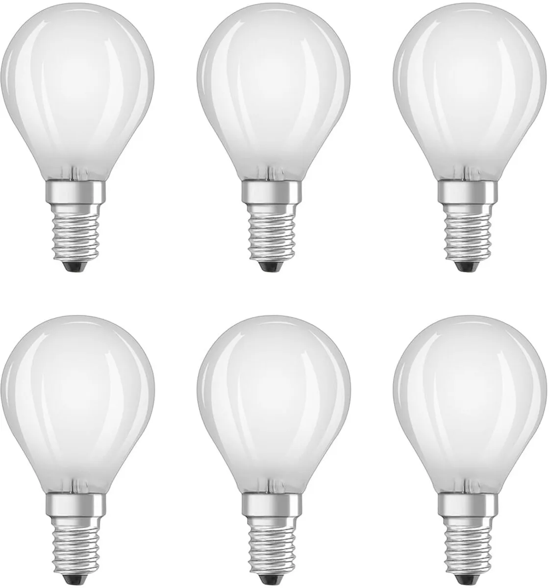 LEDVANCE SST Classic P45 E14 4.8W 470lm 6 Stuks