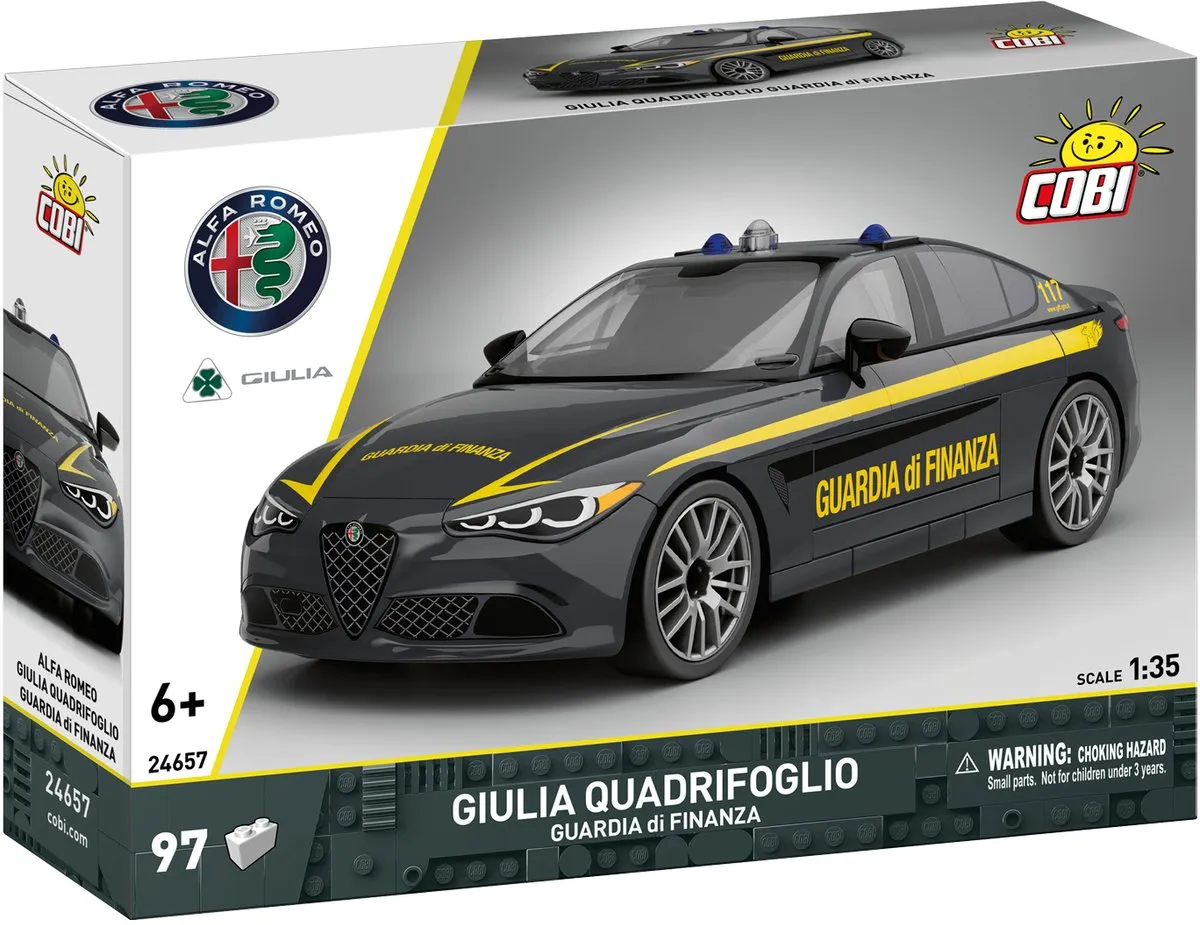 Cobi Giulia Quadrifoglio Guardia di Finanza 24657