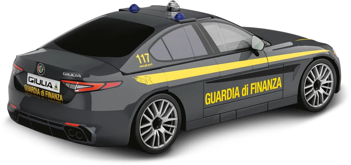 Cobi Giulia Quadrifoglio Guardia di Finanza 24657 - 97 Stukken - Geel/Zwart