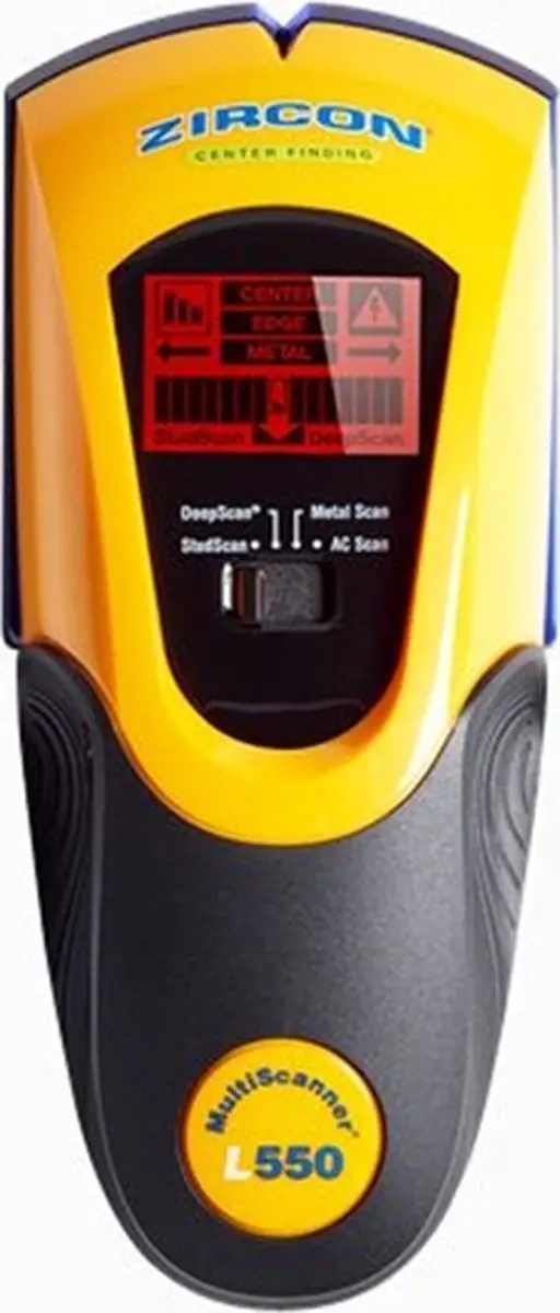 Zircon MultiScanner L550c OneStep Muurscanner 100mm - Oranje