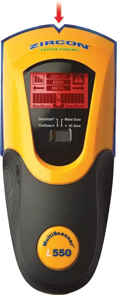 Zircon MultiScanner L550c OneStep Muurscanner 100mm