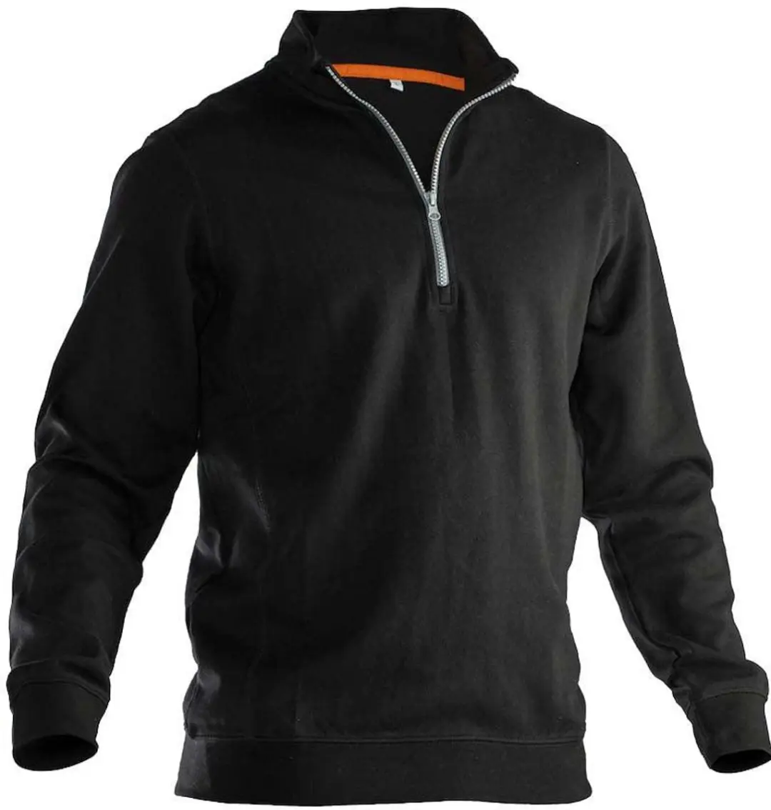 Jobman 5401 Halfzip Sweatshirt - Hemelsblauw/Zwart S
